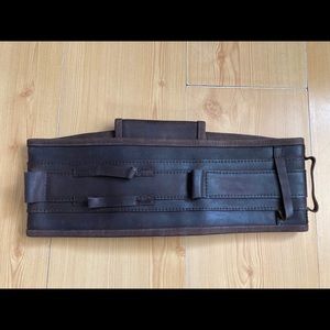 The Armorer / Mandalorian / Star Wars Inspired Belt - Real Leather